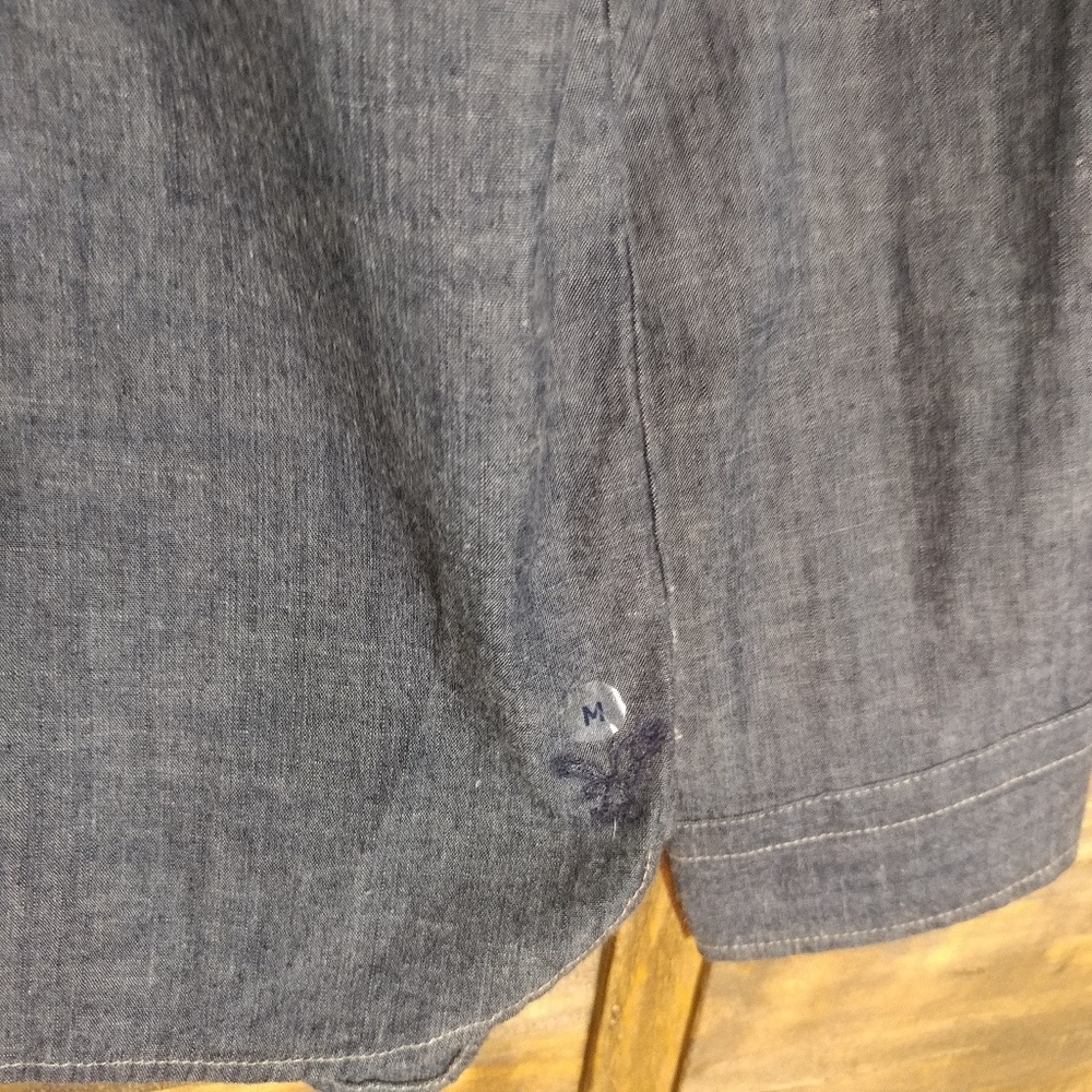 American Eagle Outfitters Light Chambray Shirt - Picture 6 of 8